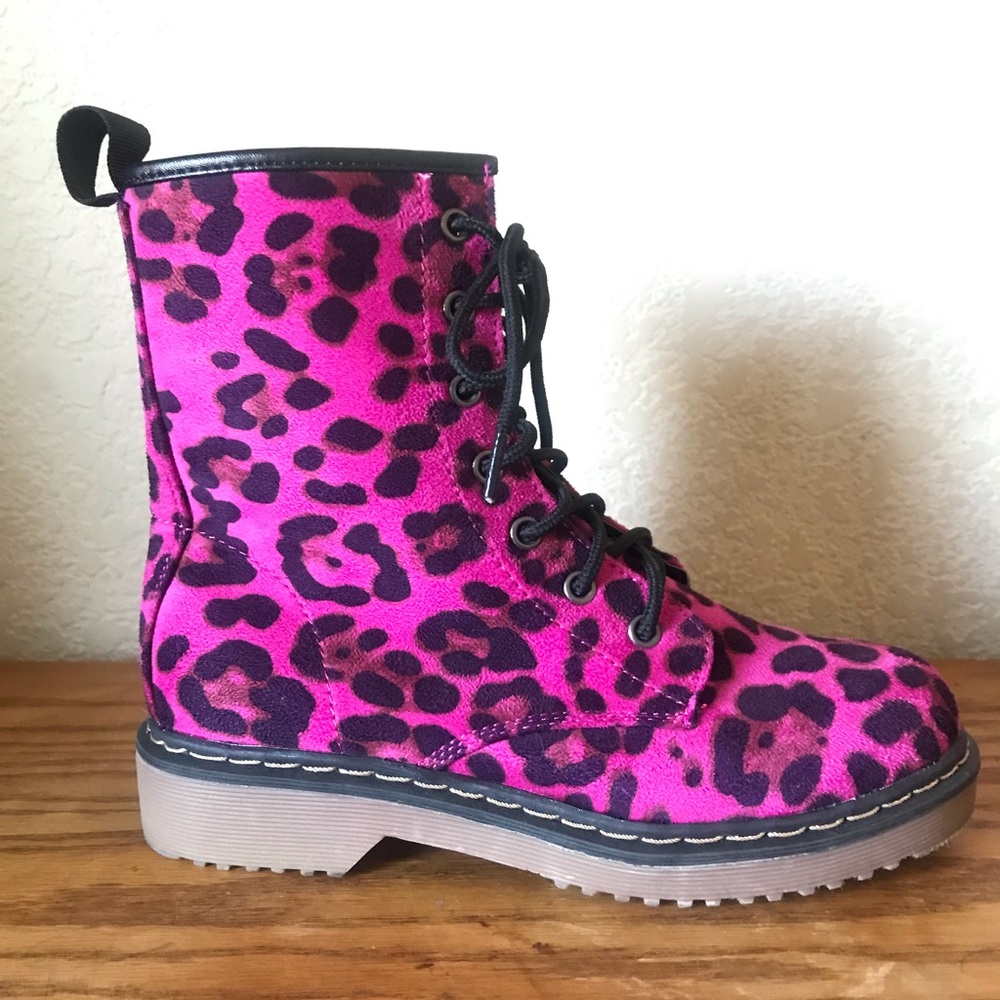 Leopard Boots
